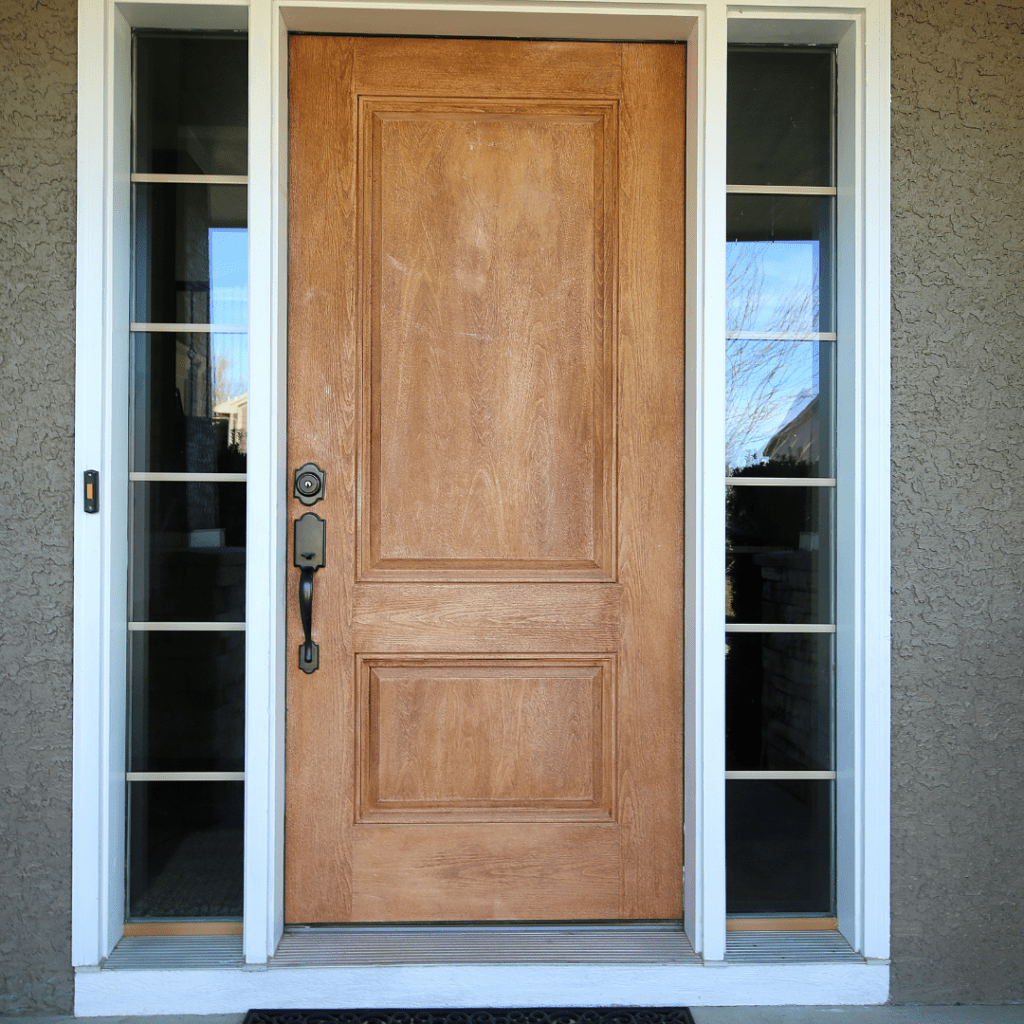 exterior door